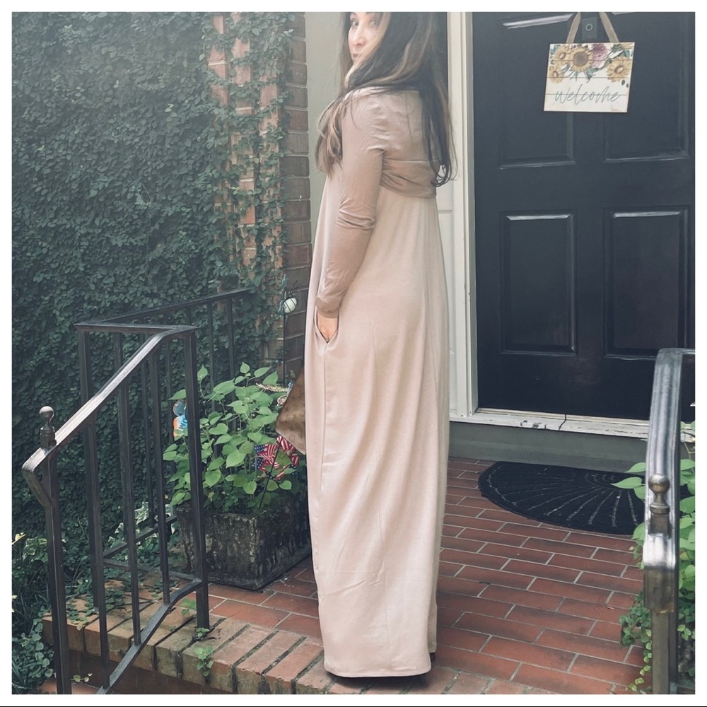 #47 BOHO MOCHA MUST HAVE LONG SLEEVES SHRUG - Picture 4 of 7